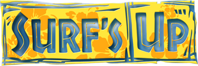 Surf's Up logo for Gamecube